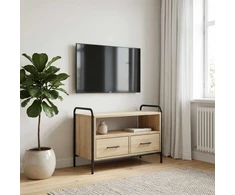 TV staliukas Televizoriaus spintelė 67,5 x 33 x 50 cm Sonoma ąžuolas
