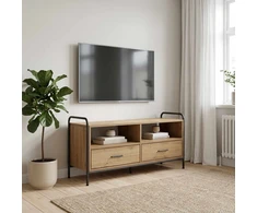 TV staliukas Televizoriaus spintelė 67,5 x 33 x 50 cm Artisano ąžuolo