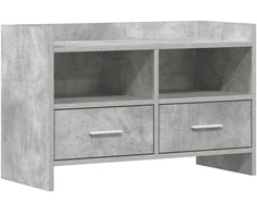 TV staliukas Televizoriaus spintelė 71,5 x 33 x 47 cm Betono pilka
