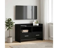 TV staliukas Televizoriaus spintelė 71,5 x 33 x 47 cm Juodojo ąžuolo