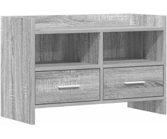 TV staliukas Televizoriaus spintelė 71,5 x 33 x 47 cm Pilka Sonoma