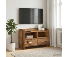 TV staliukas Televizoriaus spintelė 71,5 x 33 x 47 cm Sendintos medienos
