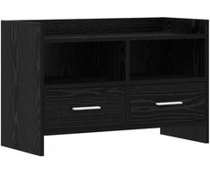 TV staliukas Televizoriaus spintelė 71,5 x 33 x 47 cm Juodojo ąžuolo