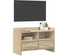 TV staliukas Televizoriaus spintelė 71,5 x 33 x 47 cm Sonoma ąžuolas