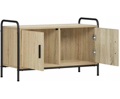 TV staliukas Televizoriaus spintelė 79,5 x 33 x 50 cm Sonoma ąžuolas