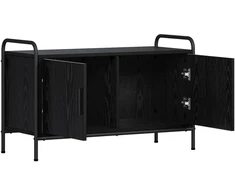 TV staliukas Televizoriaus spintelė 79,5 x 33 x 50 cm Juodojo ąžuolo