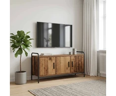 TV staliukas Televizoriaus spintelė 79,5 x 33 x 50 cm Sendintos medienos