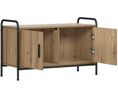 TV staliukas Televizoriaus spintelė 79,5 x 33 x 50 cm Artisano ąžuolo
