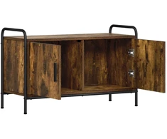 TV staliukas Televizoriaus spintelė 79,5 x 33 x 50 cm Dūminio ąžuolo