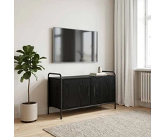 TV staliukas Televizoriaus spintelė 79,5 x 33 x 50 cm Juodojo ąžuolo