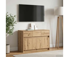 TV staliukas Televizoriaus spintelė 91 x 34 x 61 cm Artisano ąžuolo