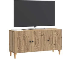 TV staliukas Televizoriaus spintelė 99 x 34,5 x 50 cm Artisano ąžuolo