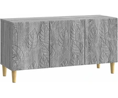 TV staliukas Televizoriaus spintelė 99 x 34,5 x 50 cm Pilka Sonoma