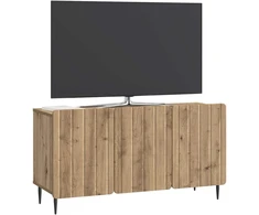 TV staliukas Televizoriaus spintelė 99 x 34,5 x 52 cm Artisano ąžuolo