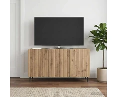 TV staliukas Televizoriaus spintelė 99 x 34,5 x 52 cm Artisano ąžuolo