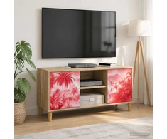 TV staliukas Televizoriaus spintelė AACHEN 102 x 33 x 50 cm Sonoma ąžuolo