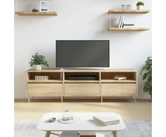 TV staliukas Televizoriaus spintelė, ąžuolo, 150x30x44,5cm, apdirbta mediena