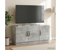 Televizoriaus spintelė Betono pilka 99 x 34,5 x 47 cm