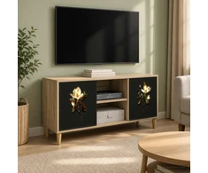 TV staliukas Televizoriaus spintelė BREMEN 102 x 33 x 50 cm Sonoma ąžuolo