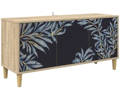 TV staliukas Televizoriaus spintelė DOKKUM 102 x 33 x 50 cm Sonoma ąžuolo