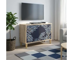 TV staliukas Televizoriaus spintelė DOKKUM 69 x 33 x 50 cm Sonoma ąžuolo