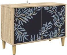 TV staliukas Televizoriaus spintelė DOKKUM 69 x 33 x 50 cm Sonoma ąžuolo