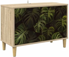 TV staliukas Televizoriaus spintelė ELBURG 69 x 33 x 50 cm Sonoma ąžuolo