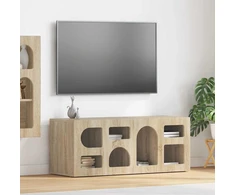 TV staliukas Televizoriaus spintelė ELST 100 x 35 x 40 cm Sonoma ąžuolas