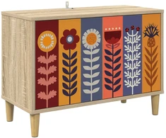 TV staliukas Televizoriaus spintelė ESSEN 69 x 33 x 50 cm Sonoma ąžuolo