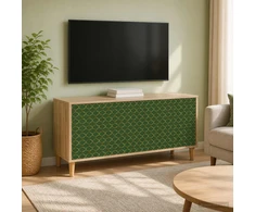 TV staliukas Televizoriaus spintelė GELEEN 102 x 33 x 50 cm Sonoma ąžuolo