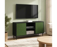 TV staliukas Televizoriaus spintelė GELEEN 102 x 33 x 51 cm Juodojo ąžuolo