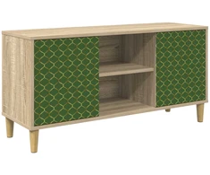 TV staliukas Televizoriaus spintelė GELEEN 102 x 33 x 50 cm Sonoma ąžuolo