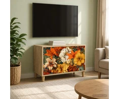 TV staliukas Televizoriaus spintelė GENNEP 69 x 33 x 50 cm Sonoma ąžuolo
