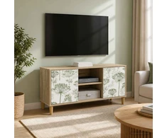 TV staliukas Televizoriaus spintelė GOTHA 102 x 33 x 50 cm Sonoma ąžuolo