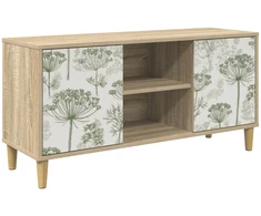 TV staliukas Televizoriaus spintelė GOTHA 102 x 33 x 50 cm Sonoma ąžuolo