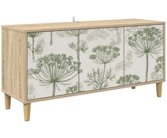 TV staliukas Televizoriaus spintelė GOTHA 102 x 33 x 50 cm Sonoma ąžuolo