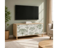 TV staliukas Televizoriaus spintelė GOTHA 102 x 33 x 50 cm Sonoma ąžuolo