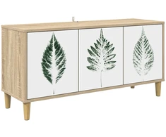 TV staliukas Televizoriaus spintelė HANAU 102 x 33 x 50 cm Sonoma ąžuolo