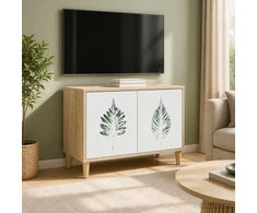 TV staliukas Televizoriaus spintelė HANAU 69 x 33 x 50 cm Sonoma ąžuolo