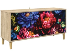 TV staliukas Televizoriaus spintelė KIEL 102 x 33 x 50 cm Sonoma ąžuolo