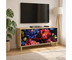 TV staliukas Televizoriaus spintelė KIEL 102 x 33 x 50 cm Sonoma ąžuolo