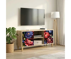 TV staliukas Televizoriaus spintelė KIEL 102 x 33 x 50 cm Sonoma ąžuolo