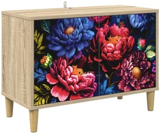 TV staliukas Televizoriaus spintelė KIEL 69 x 33 x 50 cm Sonoma ąžuolo