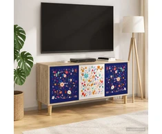 TV staliukas Televizoriaus spintelė MAINZ 102 x 33 x 50 cm Sonoma ąžuolo