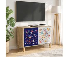 TV staliukas Televizoriaus spintelė MAINZ 69 x 33 x 50 cm Sonoma ąžuolo