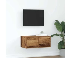 TV staliukas Televizoriaus spintelė, medienos, 60x31x25,5cm apdirbta mediena