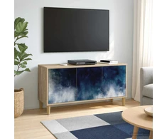 TV staliukas Televizoriaus spintelė RAALTE 102 x 33 x 50 cm Sonoma ąžuolo