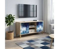 TV staliukas Televizoriaus spintelė RAALTE 102 x 33 x 50 cm Sonoma ąžuolo