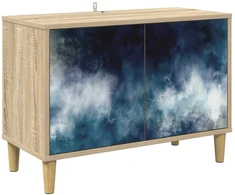 TV staliukas Televizoriaus spintelė RAALTE 69 x 33 x 50 cm Sonoma ąžuolo