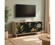 TV staliukas Televizoriaus spintelė RHENEN 102 x 33 x 50 cm Sonoma ąžuolo